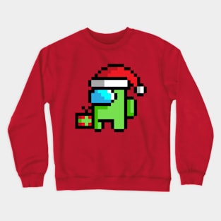 cute among us pixel kids Crewneck Sweatshirt